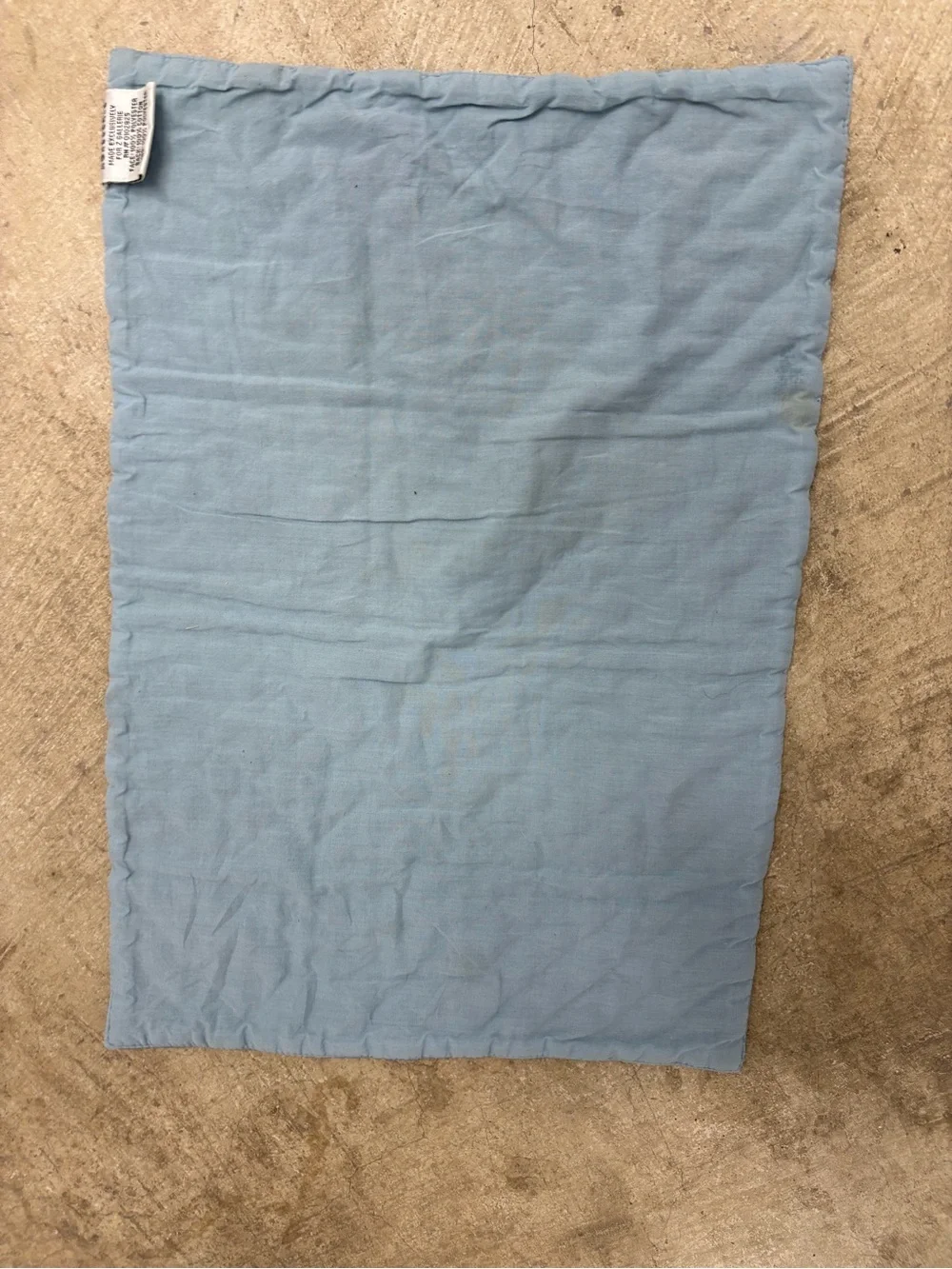 Spring Robin Egg Blue Fluffy and Quilted Placemat